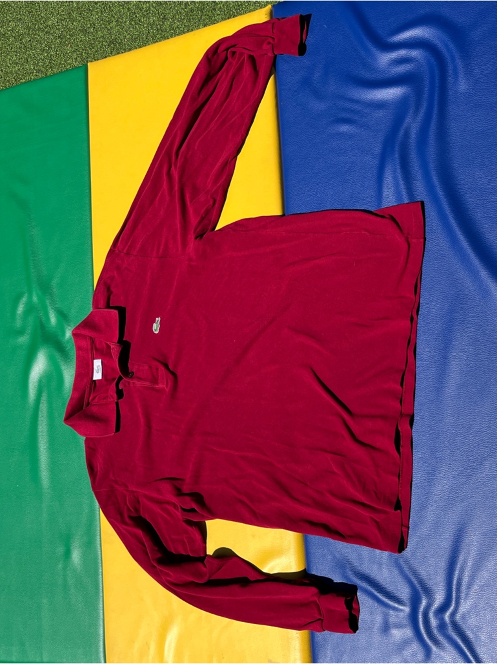Lacoste men’s size 7 Long-Sleeve Polo Shirt